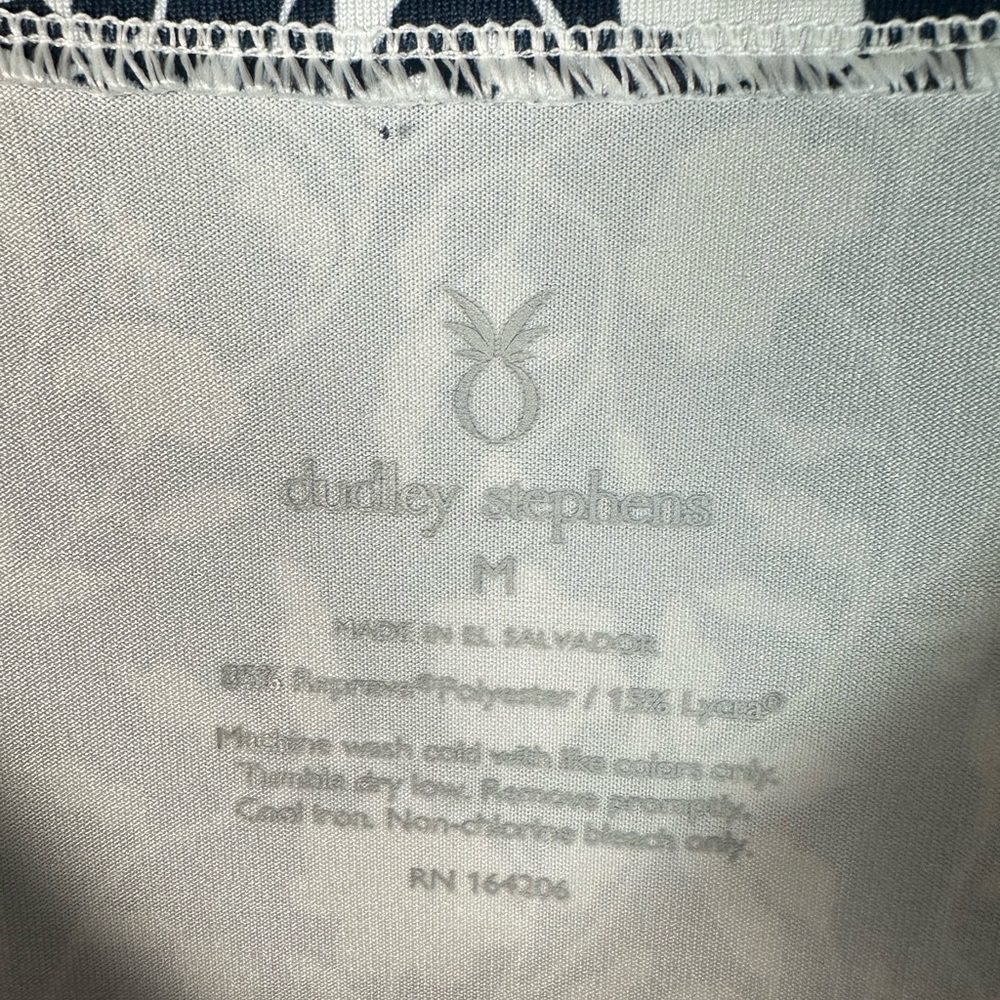 Dudley Stephens Navy and White Floral Dress EUC worn twice - Picture 2 of 9